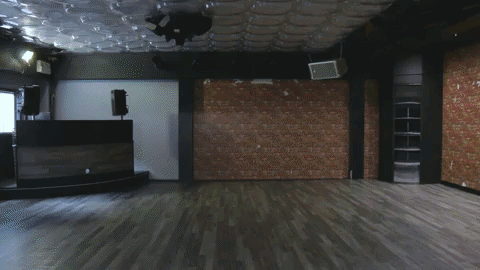 The Lounge 360 Before and After GIF